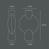 101 COPENHAGEN 【日本代理店】デンマークデザイン Sphere Vase Bubl Hexa Sand