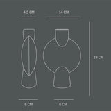 101 COPENHAGEN 【日本代理店】デンマークデザイン Sphere Vase Bubl Mini Coffee