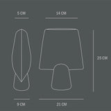 〈在庫限り〉101 COPENHAGEN 【日本代理店】デンマークデザイン Sphere Vase Square Mini Light Grey