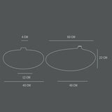 101 COPENHAGEN 【日本代理店】デンマークデザイン Submarine Vase Fat Dark Grey