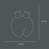 101 COPENHAGEN 【日本代理店】デンマークデザイン Sumo Vase Horns Coffee