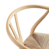 Yチェア CH24 オーク ホワイトオイル仕上げ ブラックペーパーコード | Hans. J. Wegner (ハンス・J・ウェグナー) カール・ハンセン&サン【正規販売店】デンマークデザイン