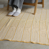 シ・コラサォン ラグマット Regioais yellow / white