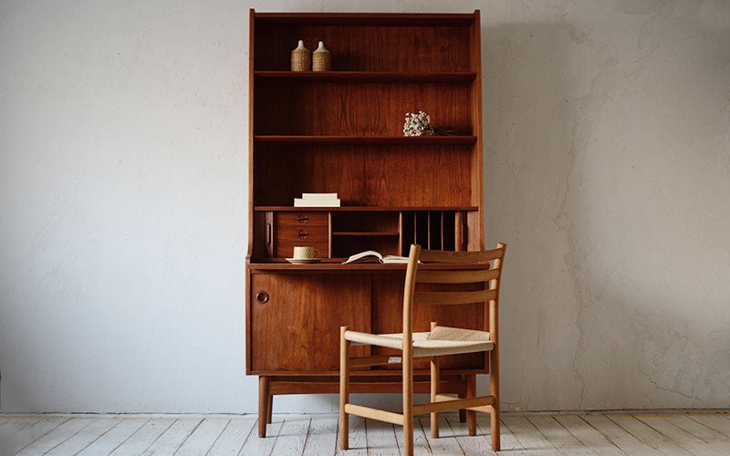 ビンテージ ブックケース コーディネート｜北欧インテリア通販サイト greeniche（グリニッチ）