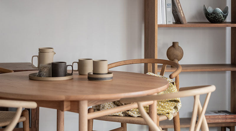 丸型ダイニングテーブルのメリット・デメリット｜後悔しない選び方ガイド｜北欧インテリア通販サイト greeniche（グリニッチ）