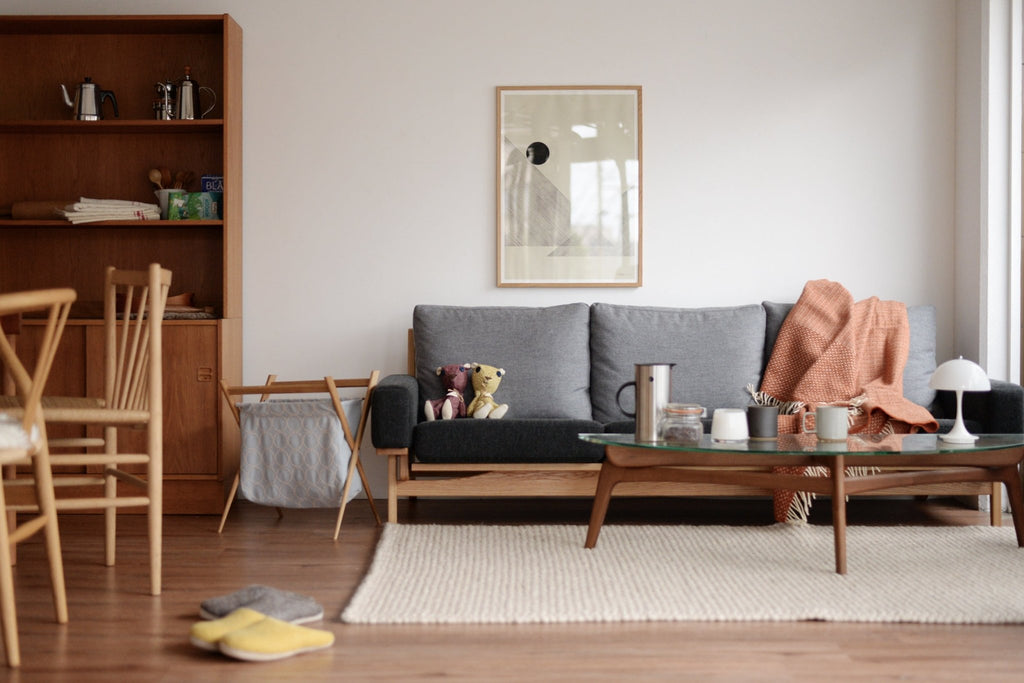 Newnormal Low Sofa リビングコーディネート ｜ 北欧家具・北欧