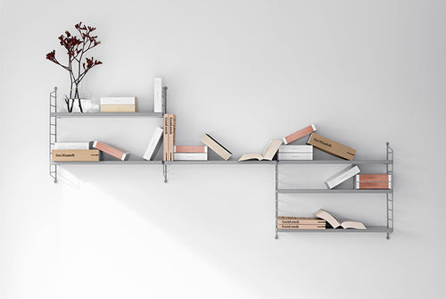 String Pocket gray コーディネート