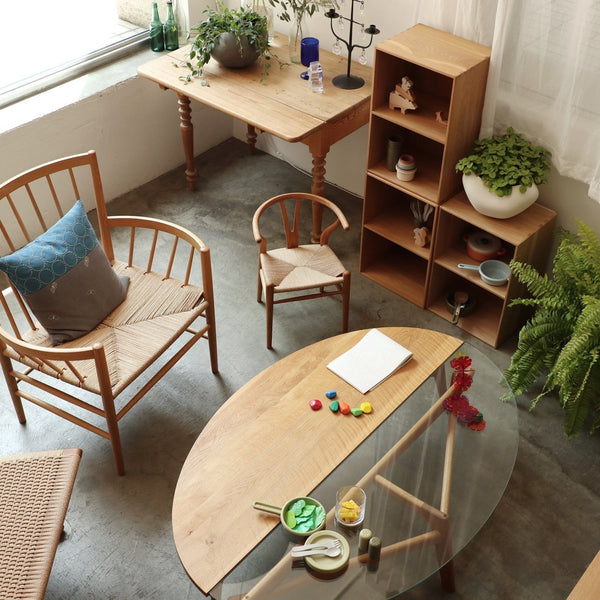 北欧ヴィンテージ家具/チーク ウォールシェルフ 北欧家具coco varie