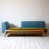 Luu Sofa dop tambourine blue / khaki | オーク/ウォルナット/アッシュ無垢材