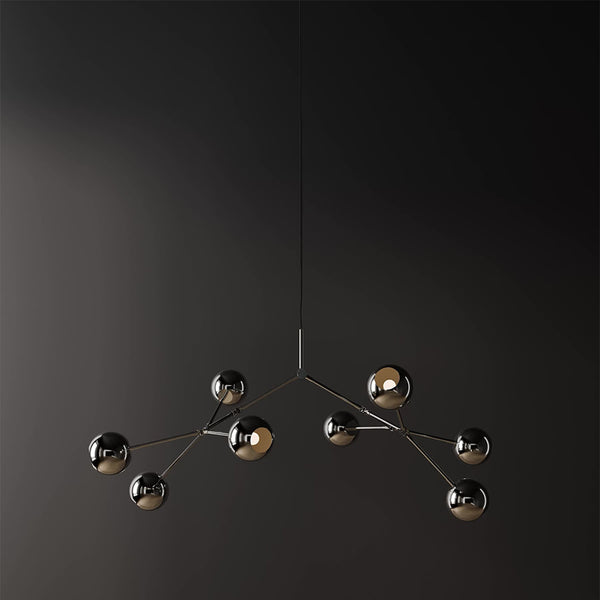 101 COPENHAGEN【日本代理店】デンマークデザイン Drop Chandelier Globe Chrome