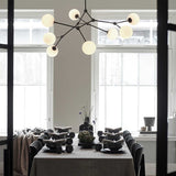 101 COPENHAGEN【日本代理店】デンマークデザイン Drop Chandelier Bulp Grey (5m)
