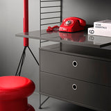 String ワークデスク天板 グレー