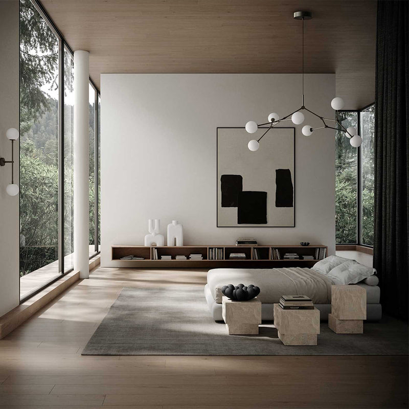 101 COPENHAGEN【日本代理店】デンマークデザイン Drop Chandelier Bulp Grey (5m)