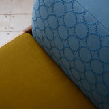 Luu Sofa dop tambourine blue / khaki | オーク/ウォルナット/アッシュ無垢材