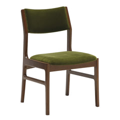 カリモク60【正規販売店】 アームレスダイニングチェア モケットグリーン｜北欧インテリア通販サイト greeniche（グリニッチ）