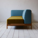 Luu Sofa dop tambourine blue / khaki | オーク/ウォルナット/アッシュ無垢材