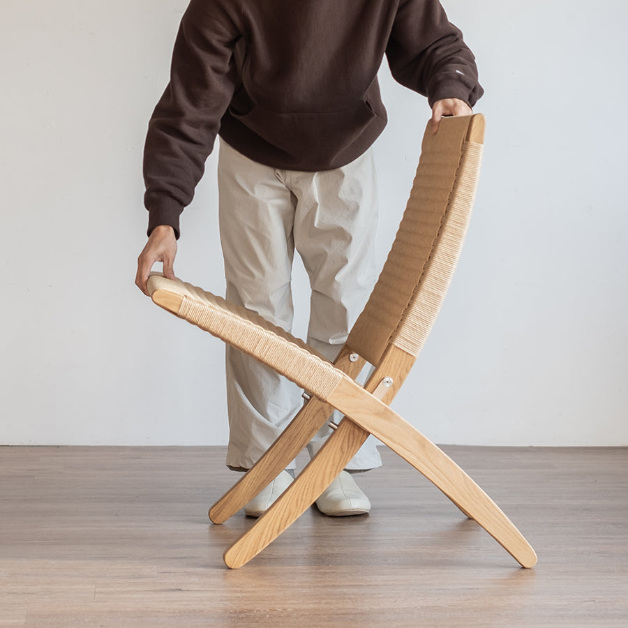 MG501 COTTON WEBBING ナチュラル ソープ仕上げ｜CUBA CHAIR キューバ