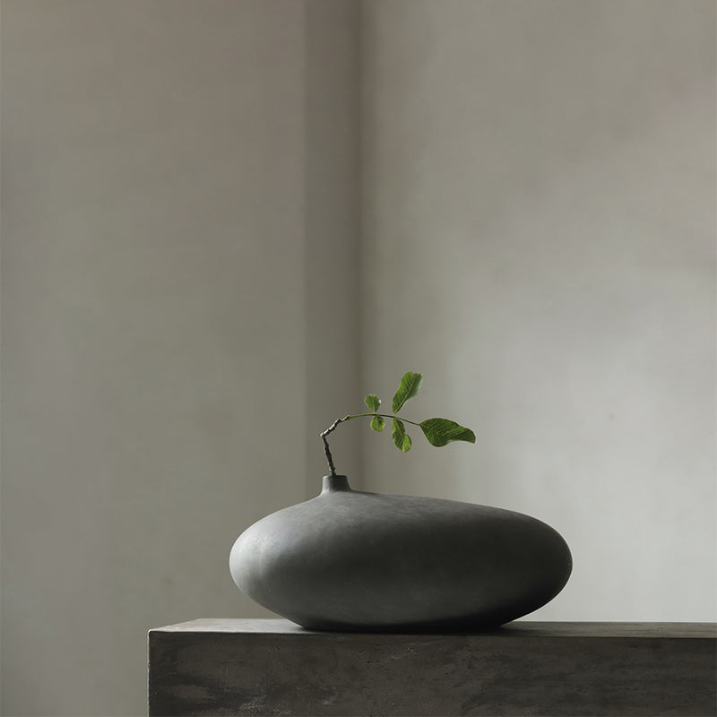 101 COPENHAGEN 【日本代理店】デンマークデザイン Submarine Vase Fat Dark Grey