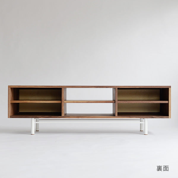 TV Board 2020 (W1500/スチール脚) | オーク/ウォルナット無垢材