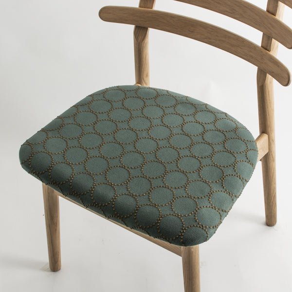 FDBモブラー 【日本代理店】デンマークデザイン J48 ナチュラル dop tambourine smokey green / brown｜minä perhonen ミナペルホネン Poul M. Volther ポール・M・ヴォルタ