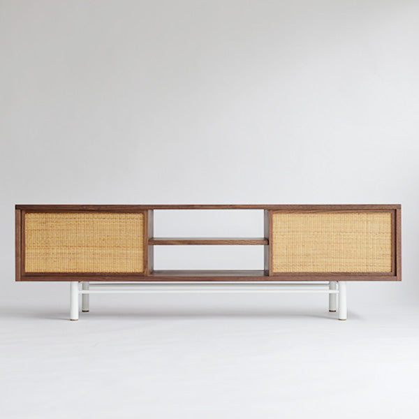 TV Board 2020 (W1500/スチール脚) | オーク/ウォルナット無垢材