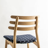 FDBモブラー 【日本代理店】デンマークデザイン J48 ナチュラル dop tambourine indigo / dark green｜minä perhonen ミナペルホネン Poul M. Volther ポール・M・ヴォルタ