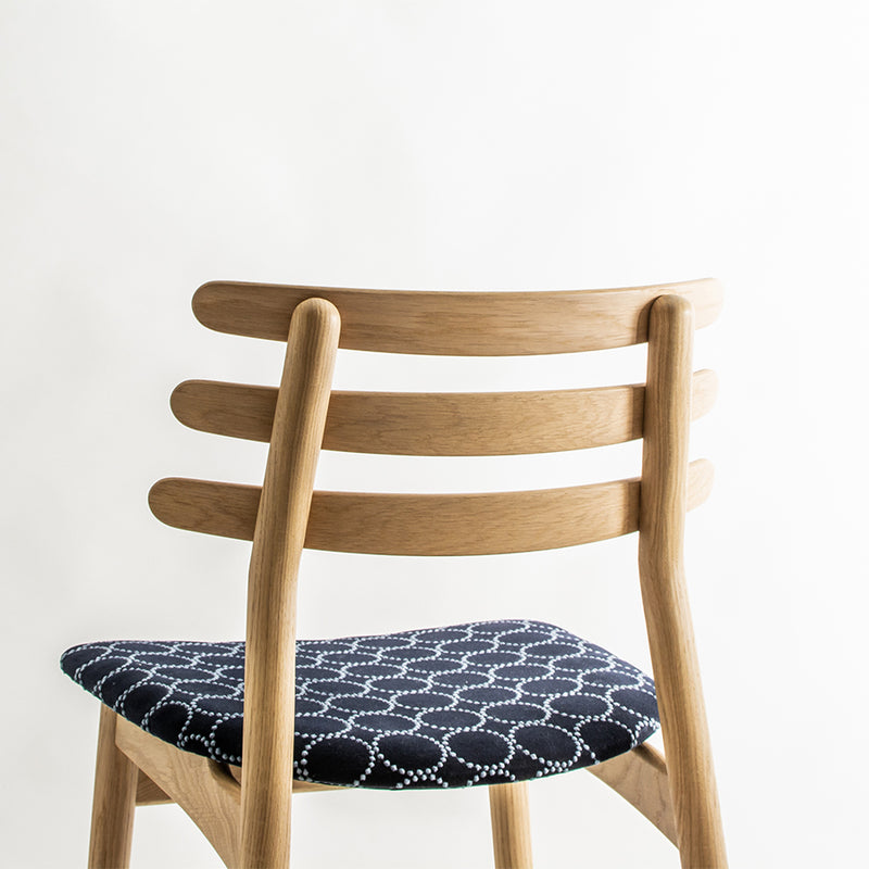 FDBモブラー 【日本代理店】デンマークデザイン J48 ナチュラル dop tambourine indigo / dark green｜minä perhonen ミナペルホネン Poul M. Volther ポール・M・ヴォルタ