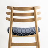 FDBモブラー 【日本代理店】デンマークデザイン J48 ナチュラル dop tambourine indigo / dark green｜minä perhonen ミナペルホネン Poul M. Volther ポール・M・ヴォルタ