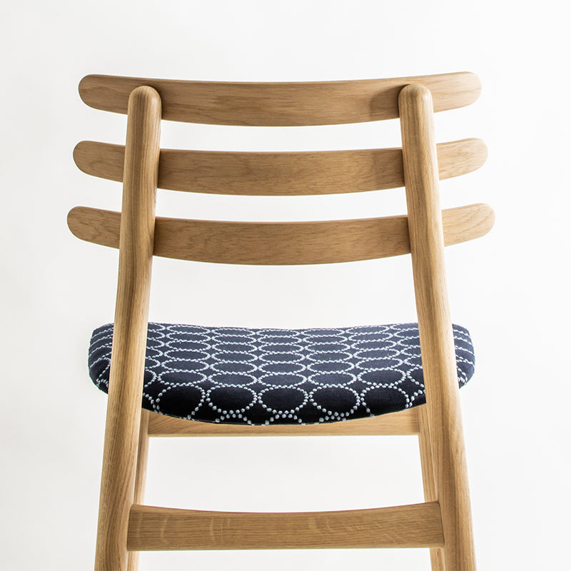 FDBモブラー 【日本代理店】デンマークデザイン J48 ナチュラル dop tambourine indigo / dark green｜minä perhonen ミナペルホネン Poul M. Volther ポール・M・ヴォルタ