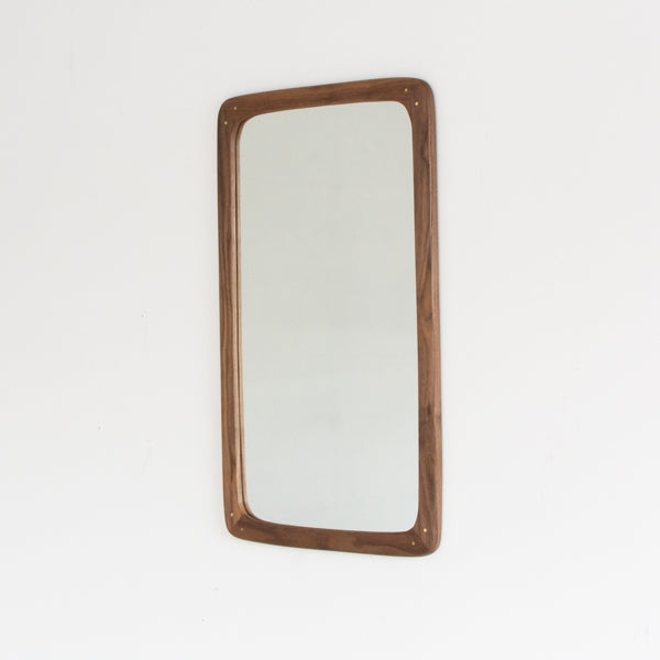 グリニッチの北欧風の壁掛けミラー キルタ ミラー kilta mirror | オーク/ウォルナット無垢材 | 北欧家具 北欧