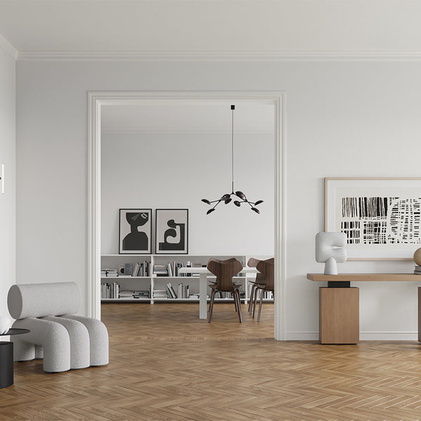 101 COPENHAGEN【日本代理店】デンマークデザイン Drop Chandelier, Mini - Burned Black