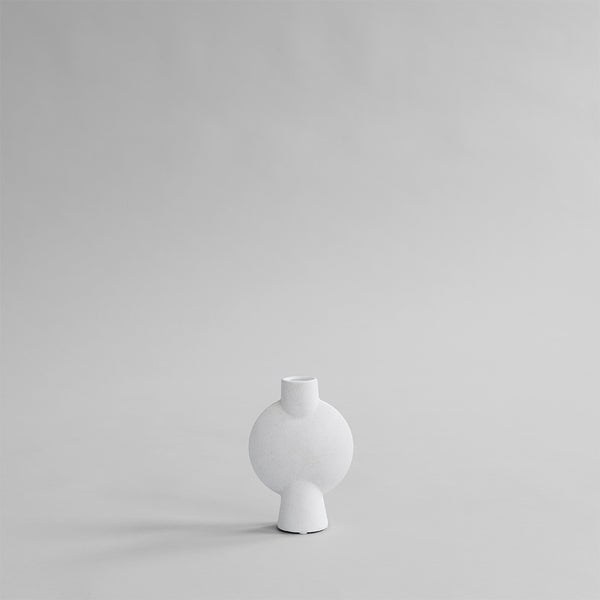 101 COPENHAGEN 【日本代理店】デンマークデザイン Sphere Vase Bubl, Mini - Bone White