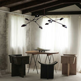 101 COPENHAGEN【日本代理店】デンマークデザイン Drop Chandelier Burned Black (5m)