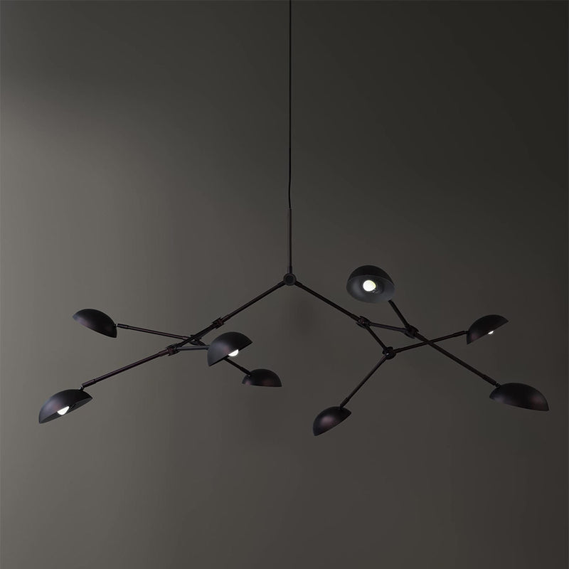 101 COPENHAGEN【日本代理店】デンマークデザイン Drop Chandelier Burned Black (5m)