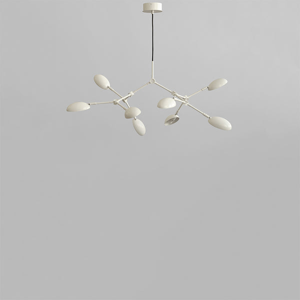 101 COPENHAGEN【日本代理店】デンマークデザイン Drop Chandelier, Mini - White (5m)