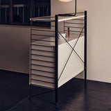 String フリースタンドシェルフ W58 D30 H85 ×2列