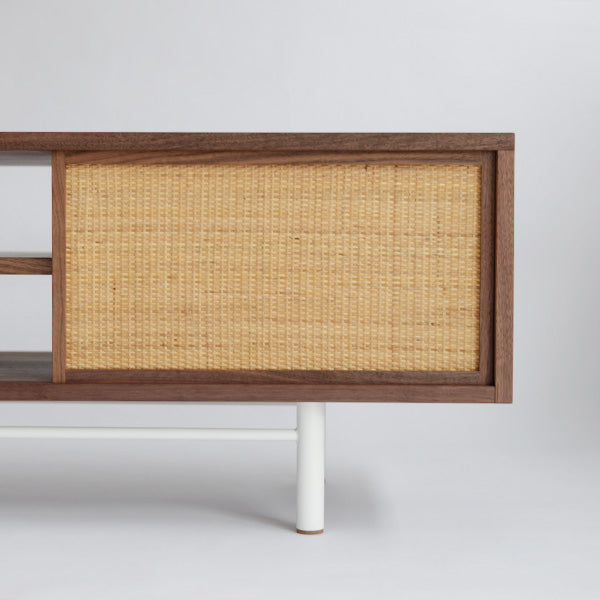 TV Board 2020 (W1500/スチール脚) | オーク/ウォルナット無垢材