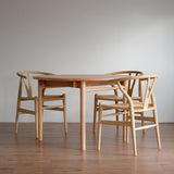 Aalborg (オールボー) × CH24 (Yチェア) 3脚セット