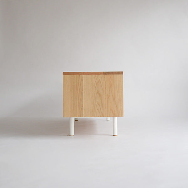 TV Board 2020 (W1500/スチール脚) | オーク/ウォルナット無垢材