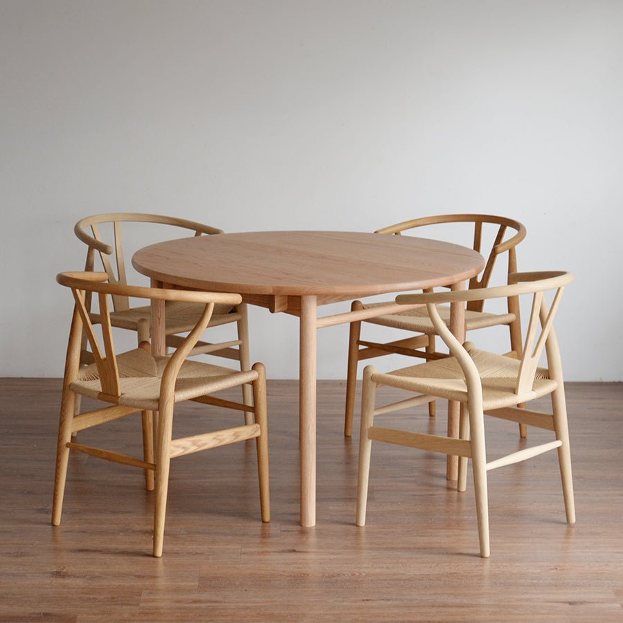 Aalborg (オールボー) × CH24 (Yチェア) 4脚セット | 北欧家具 北欧