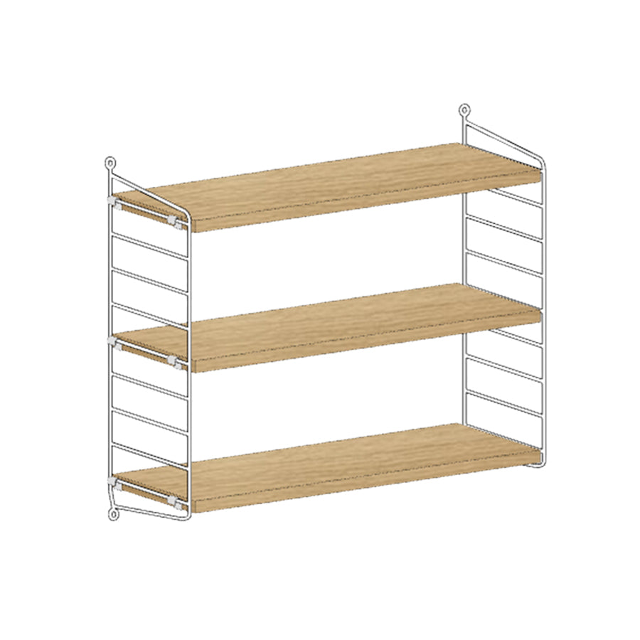 日本代理店】String スウェーデン製 Basic 58×20 | 北欧家具