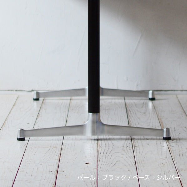 カフェテーブル W1200 D700 × Kチェア 2シーター カフェスタイルセット【Cafe Table 10%OFF】