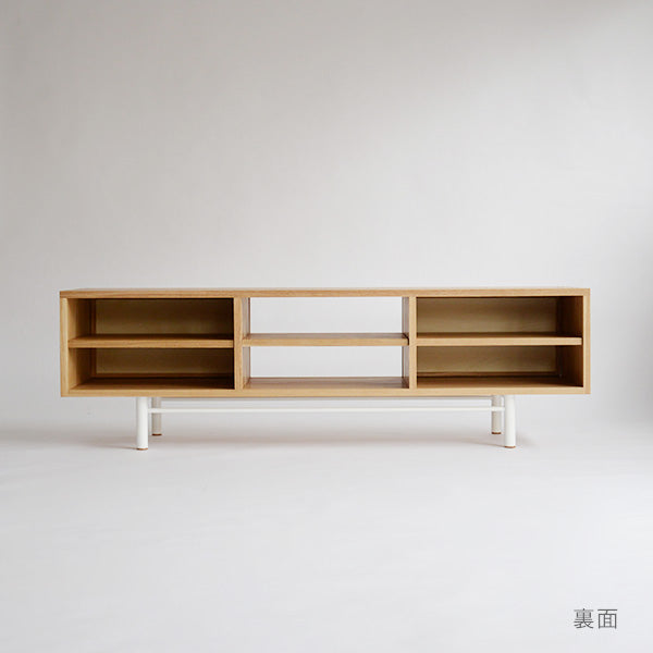 TV Board 2020 (W1500/スチール脚) | オーク/ウォルナット無垢材