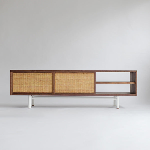 TV Board 2020 (W1500/スチール脚) | オーク/ウォルナット無垢材