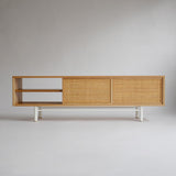 TV Board 2020 (W1500/スチール脚) | オーク/ウォルナット無垢材