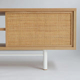 TV Board 2020 (W1500/スチール脚) | オーク/ウォルナット無垢材