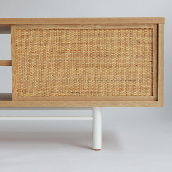 TV Board 2020 (W1500/スチール脚) | オーク/ウォルナット無垢材