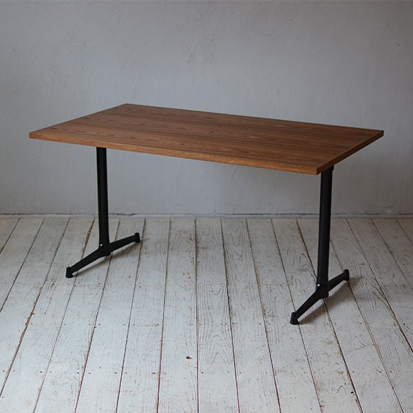 カフェテーブル W1200 D700 × Kチェア 2シーター カフェスタイルセット【Cafe Table 10%OFF】