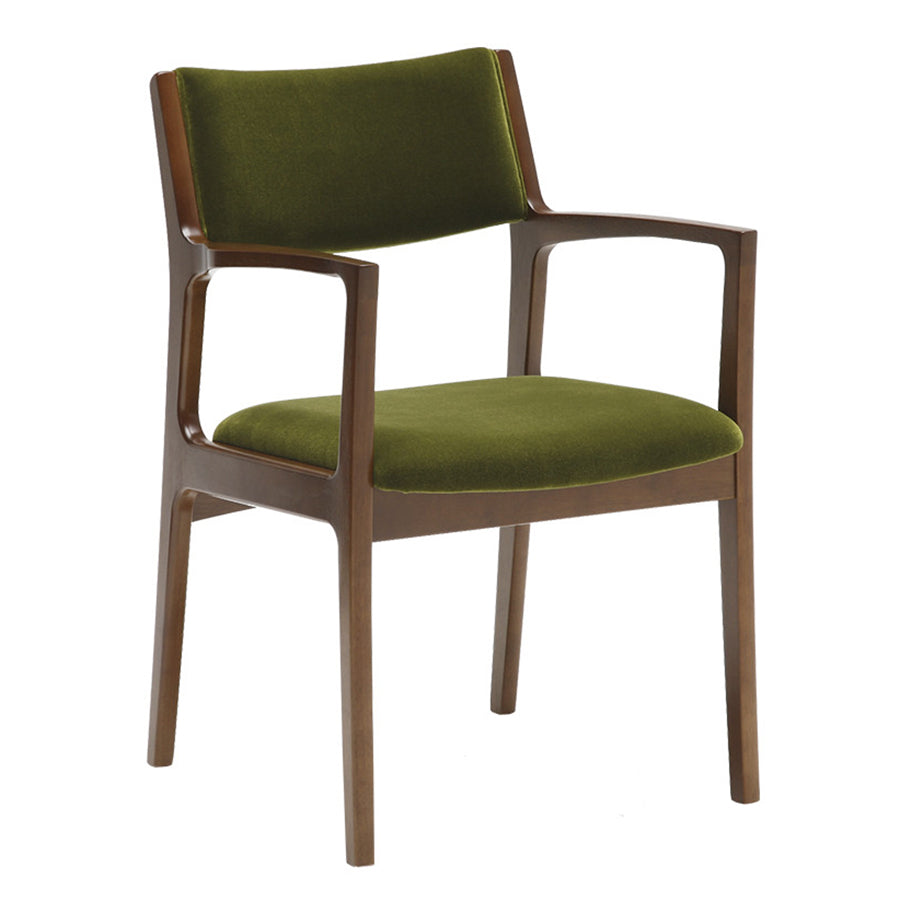 カリモク60【正規販売店】 ダイニングチェア モケットグリーン