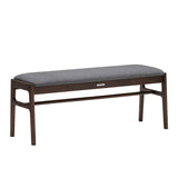 カリモク60【正規販売店】 ベンチ セラムダークグレー